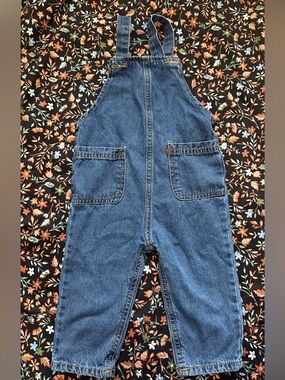Levi’s Kids Blue Denim Overalls